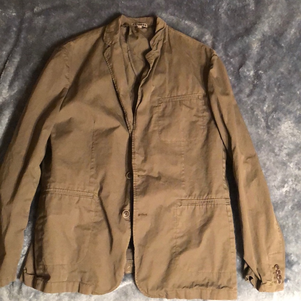 Army green jacket
